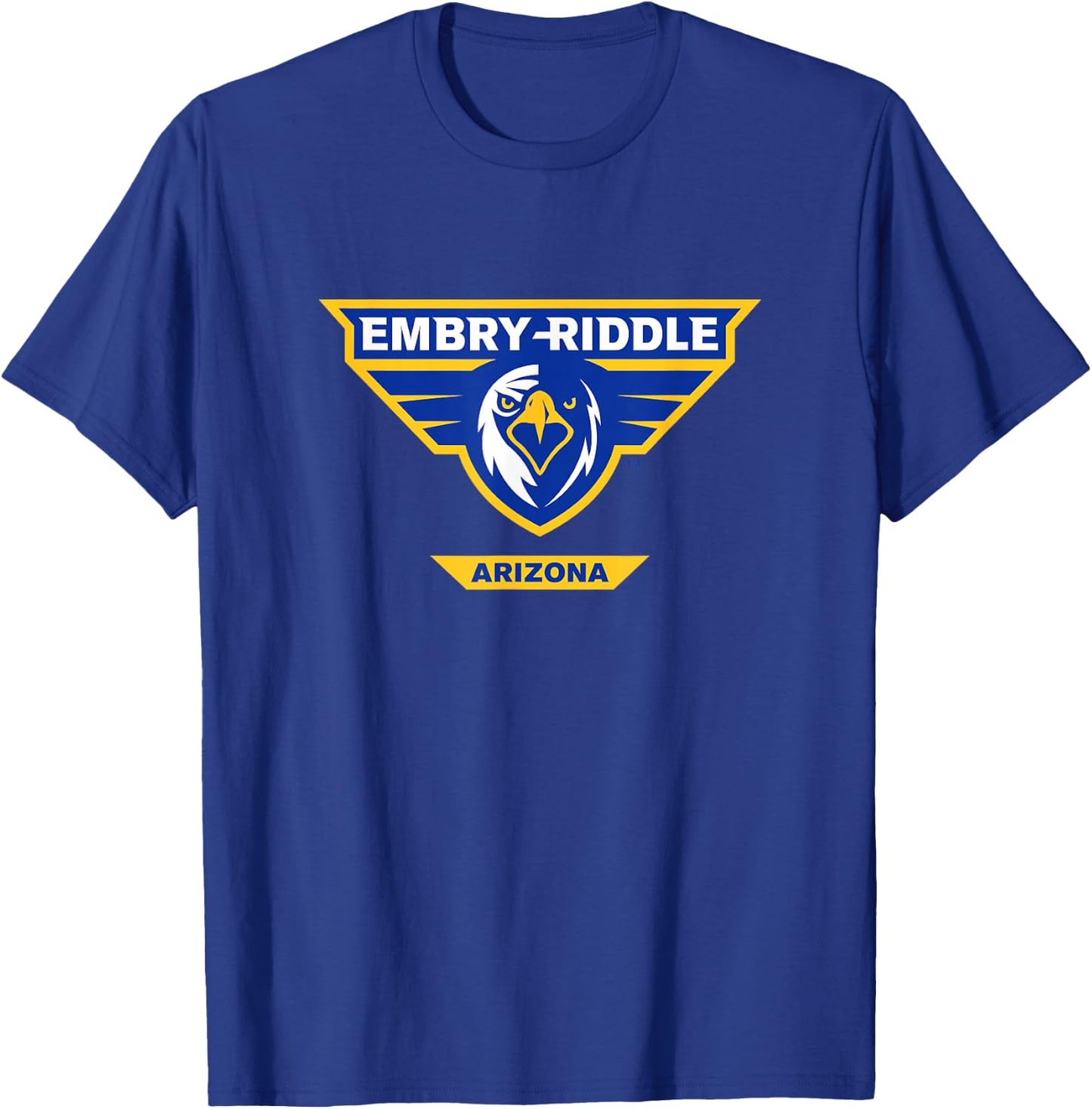Embry Riddle Eagles | Official NCAA Merch | PPERAUP05 T-Shirt - T-Shirt | Royal