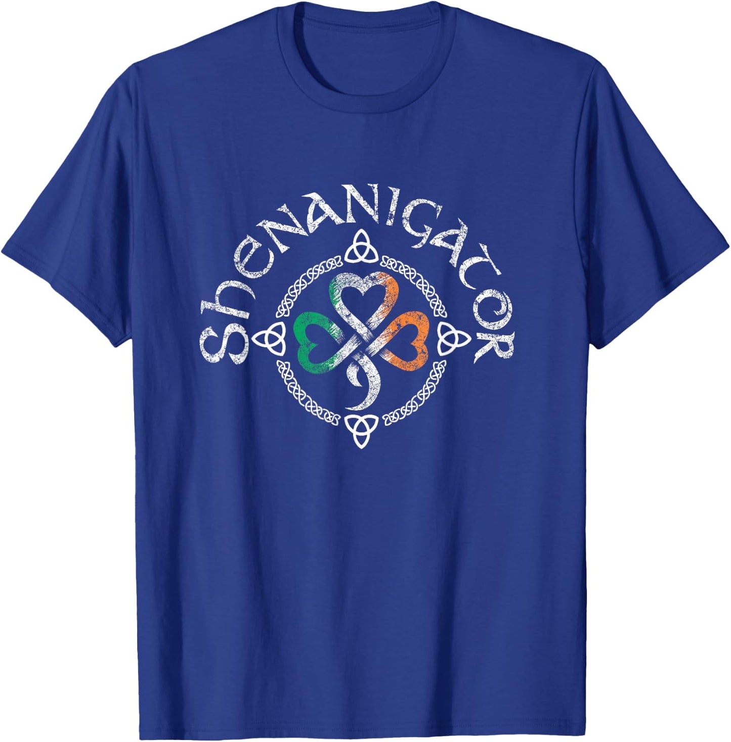 Vintage Shenanigator Saint Patrick Day 2021 T-Shirt - T-Shirt | Royal
