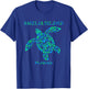 Amelia Island Florida Sea Turtle Souvenir Kids T-Shirt - T-Shirt | Royal