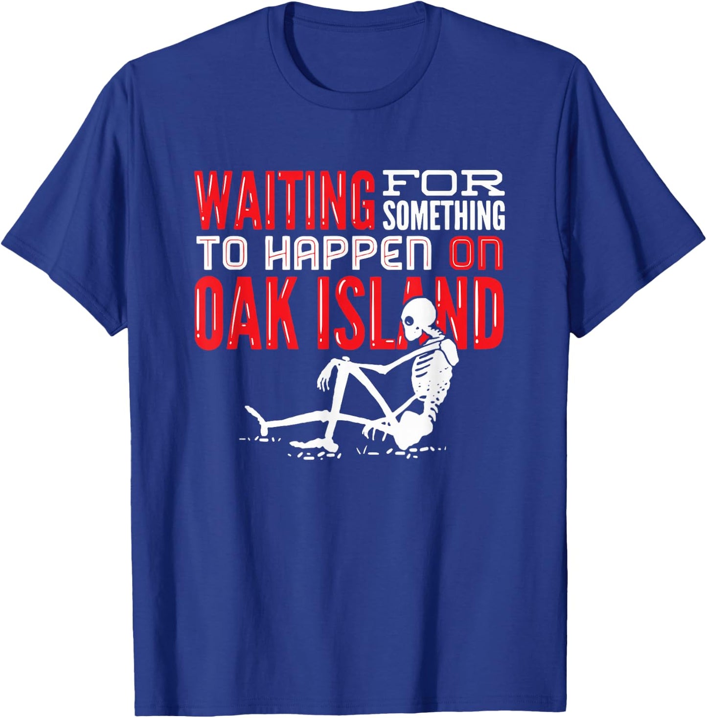 Oak Island/Treasure Hunt Oak Island Mystery T-Shirt - T-Shirt | Royal