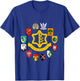 IDF Israel Defense Forces Israeli Army Tzahal Military Units T-Shirt - T-Shirt | Royal