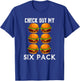 Check out my six pack burger shirt gym T-Shirt - T-Shirt | Royal