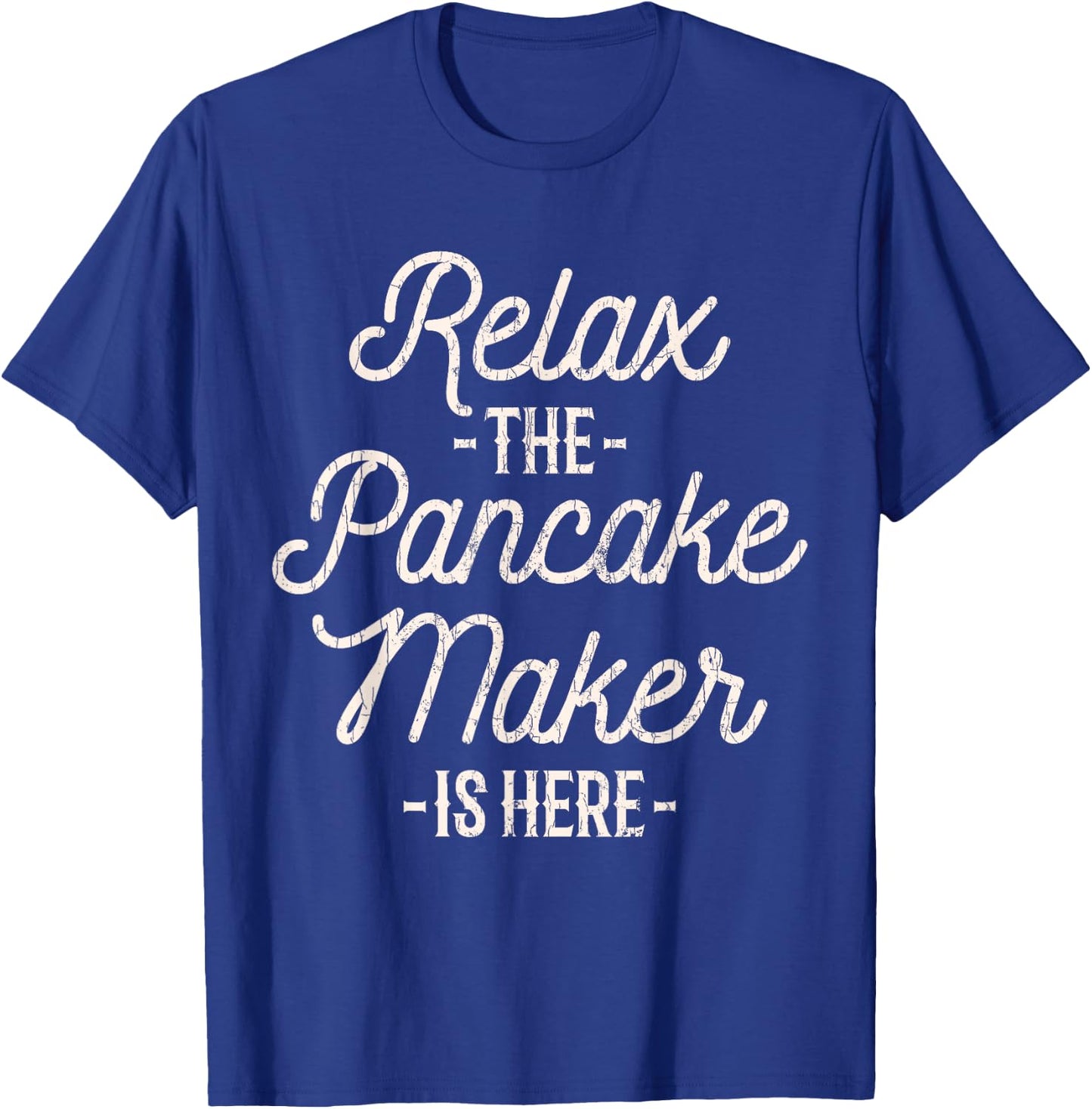 Pancake Baker Pancake Lovers Funny T-Shirt - T-Shirt | Royal
