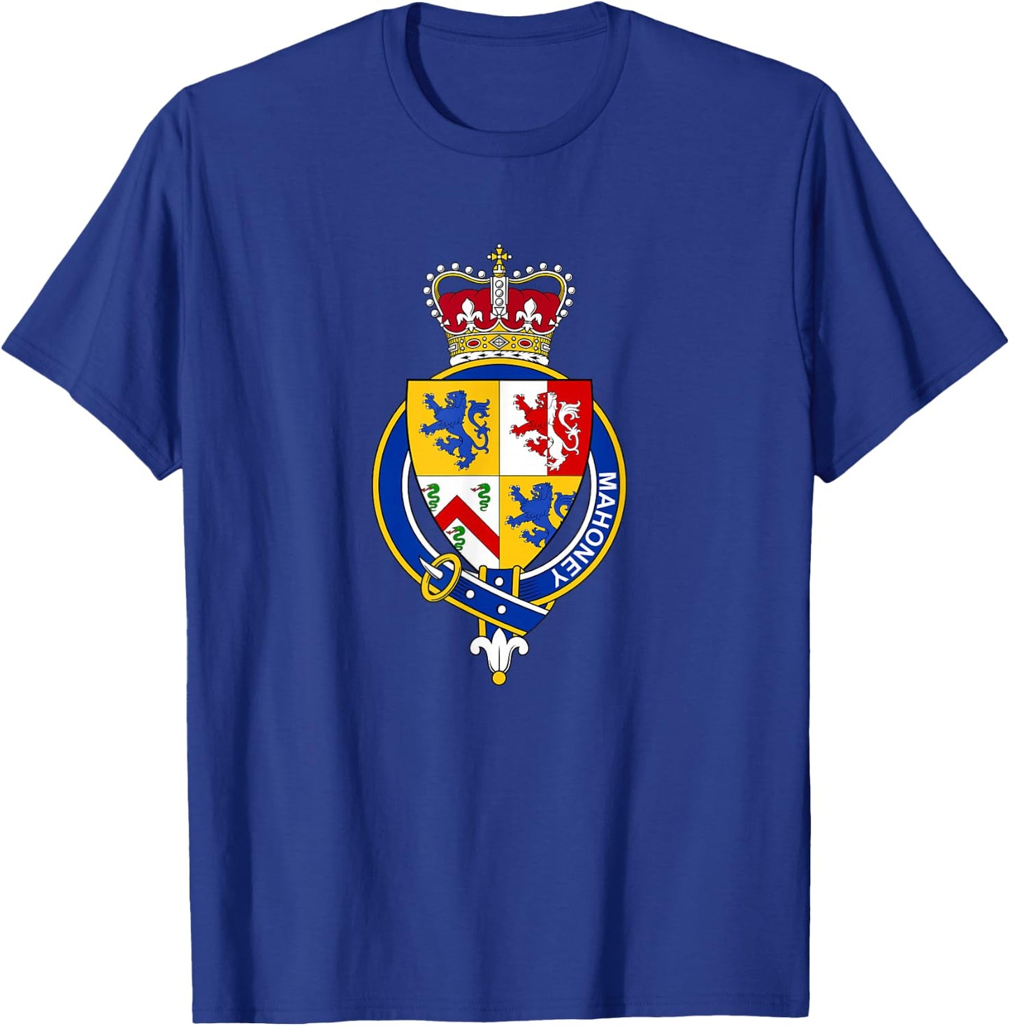 Mahoney Coat of Arms - Family Crest T-Shirt - T-Shirt | Royal
