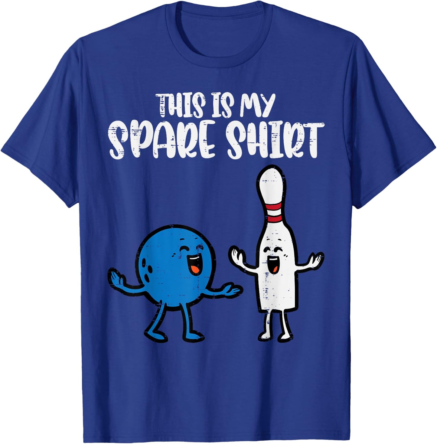 Bowling This Is My Spare Shirt Bowler Kids Boys Girl Toddler T-Shirt - T-Shirt | Royal