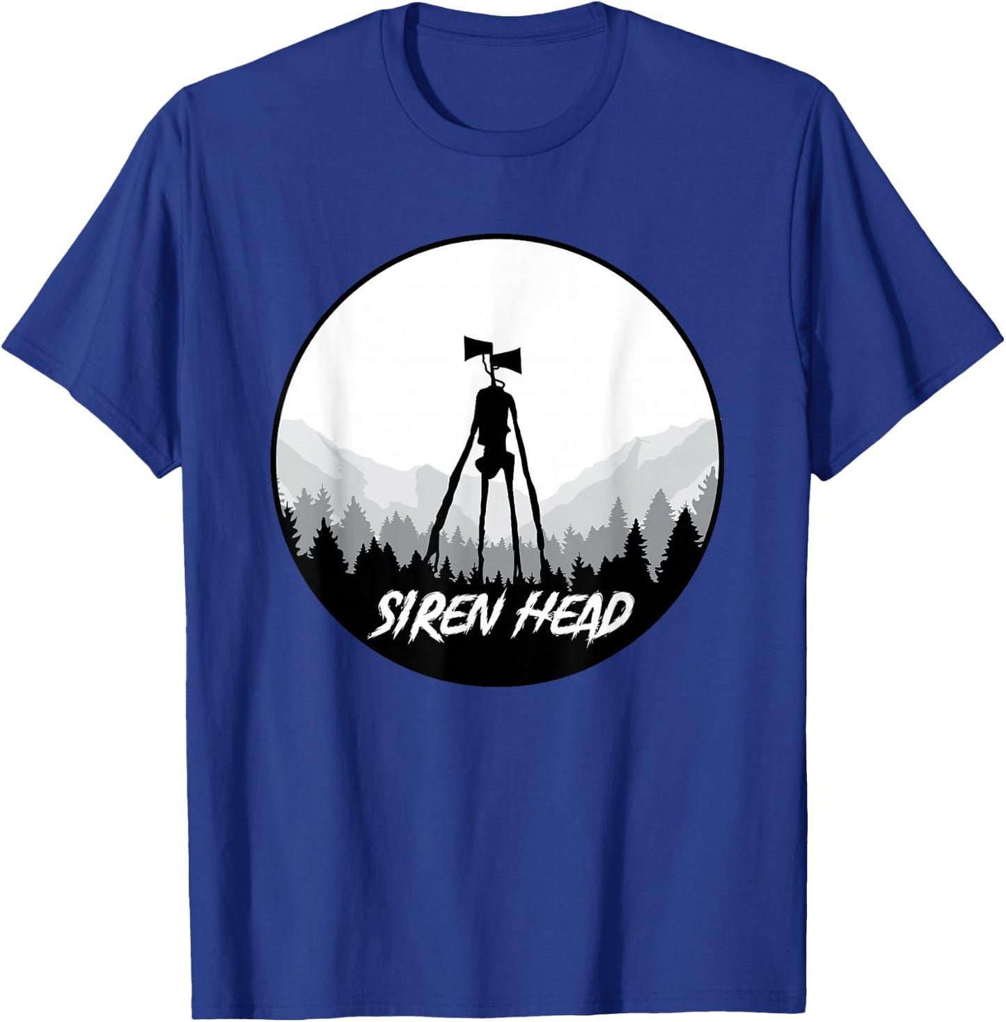 Siren Head Creepypasta Horror Sweet or Treat T-Shirt - T-Shirt | Royal