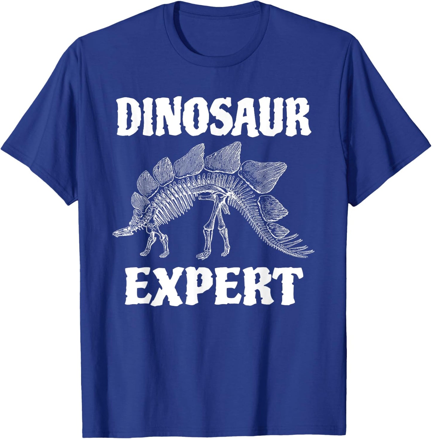 Dinosaurs Expert Paleontologist Fossil Hunter Skeleton T-Shirt - T-Shirt | Royal
