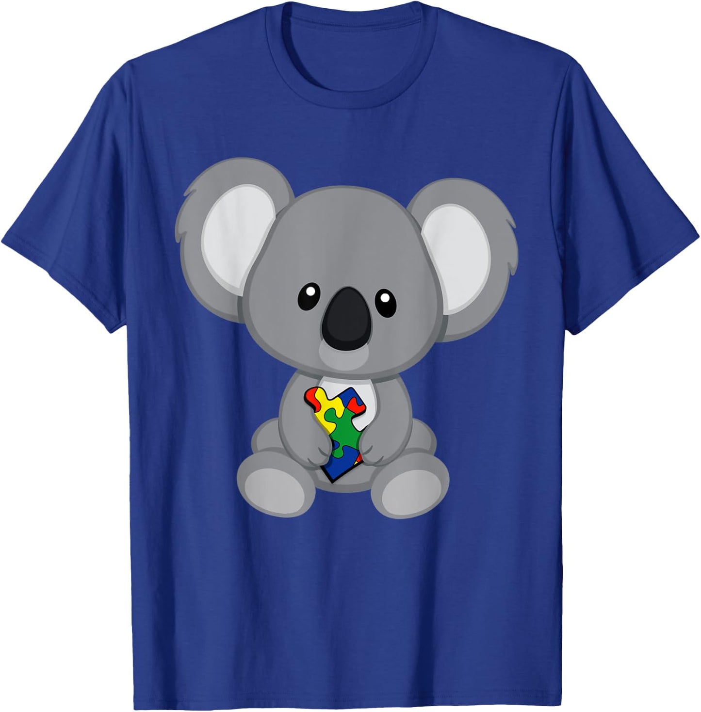 Koala Bear Autism Awareness T-Shirt - T-Shirt | Royal