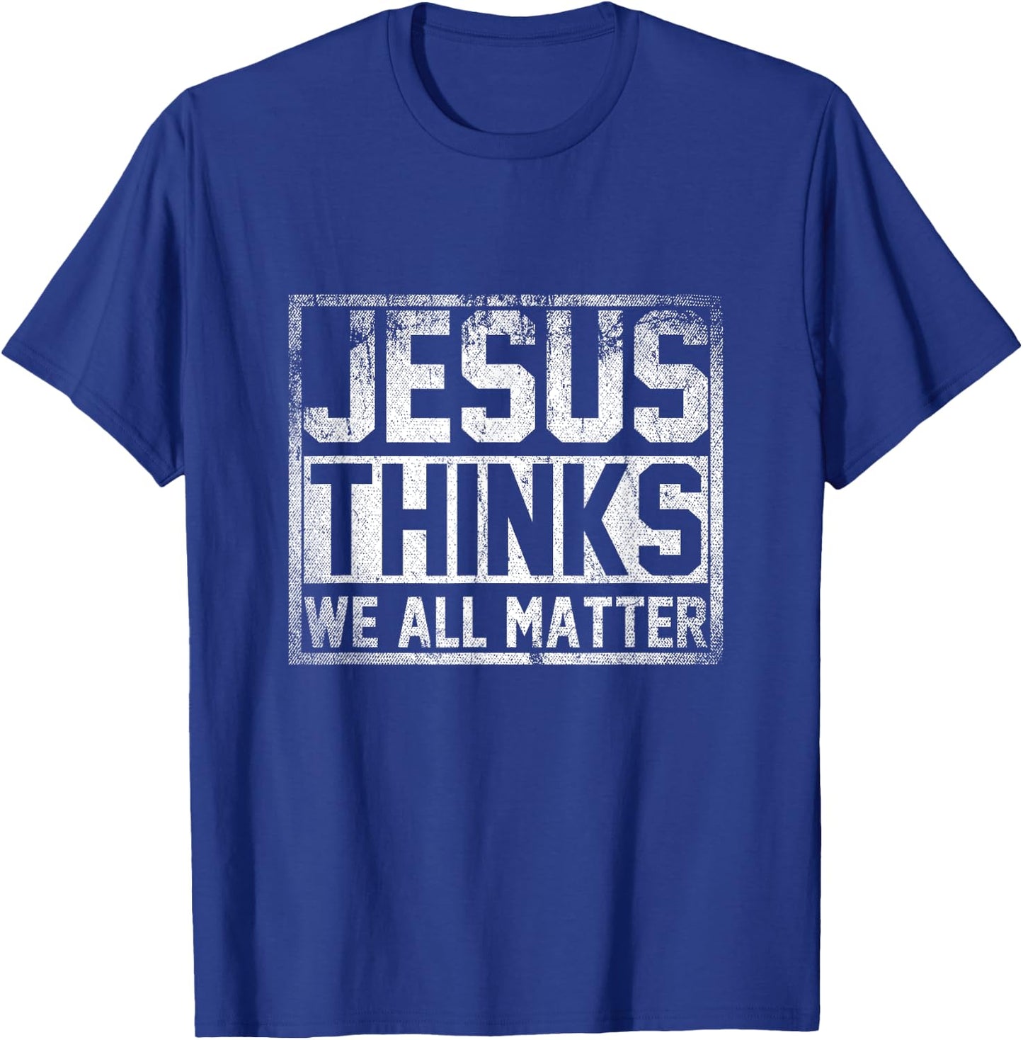 Jesus Is The Answer Jesus T-Shirt - T-Shirt | Royal