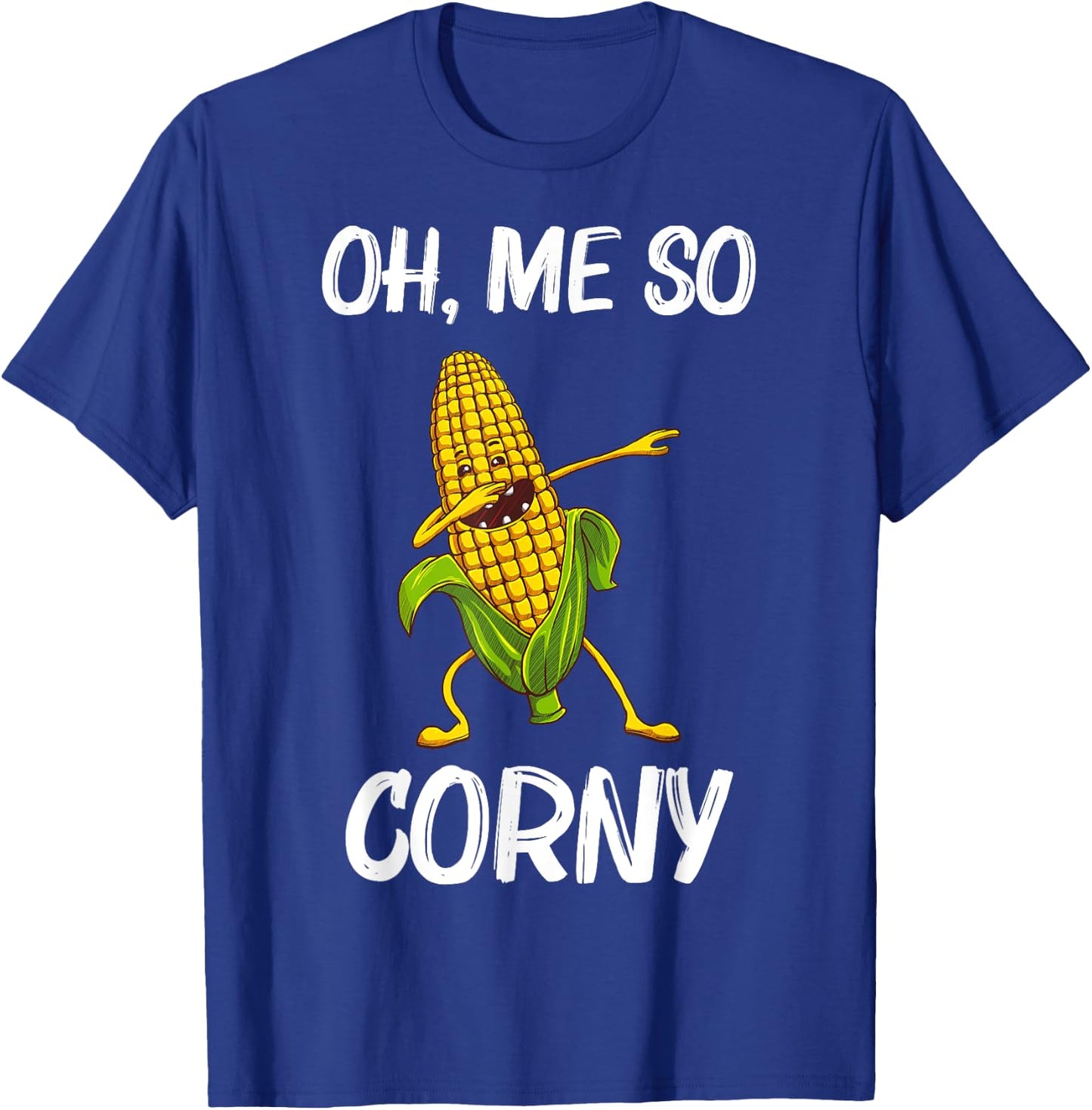 Funny Corn Gift Women Corn On The Cob Costume Farmer T-Shirt - T-Shirt | Royal