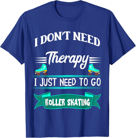 Roller Skating Inline Skater Roller Skating Roller Skate T-Shirt - T-Shirt | Royal