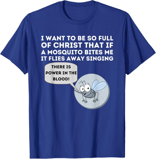 Mosquito Joke - Funny Christian Bible & Jesus Small
