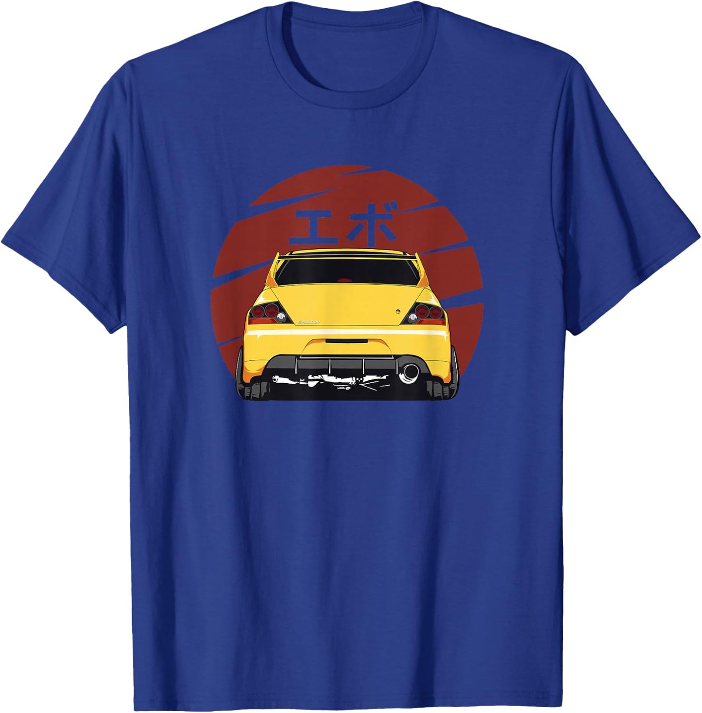 Vintage JDM Evo T-Shirt - T-Shirt | Royal