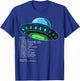 UAP or UFO - How To Serve Man - The New Martian Cookbook T-Shirt - T-Shirt | Royal