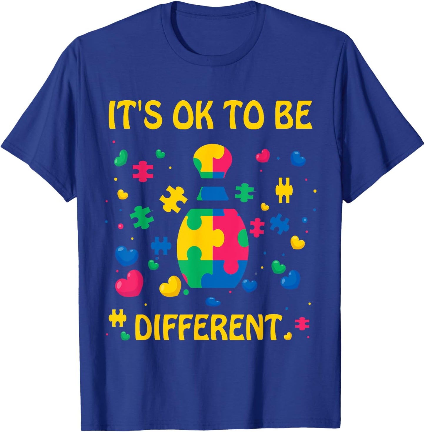 World Autism Month April 2021 Bowling Kid Mom Dad Lover T-Shirt - T-Shirt | Royal