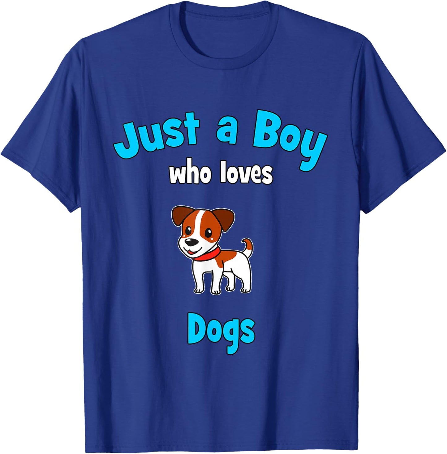 Dog Shirt for Boys | Children's Dog T-Shirt - T-Shirt | Royal