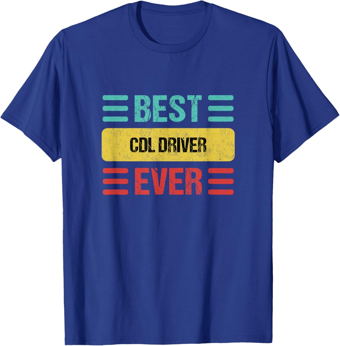 Cdl Driver T-Shirt - T-Shirt | Royal