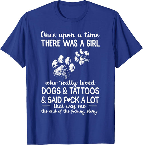There Was A Girl Who Really Loved Dogs And Tattoos