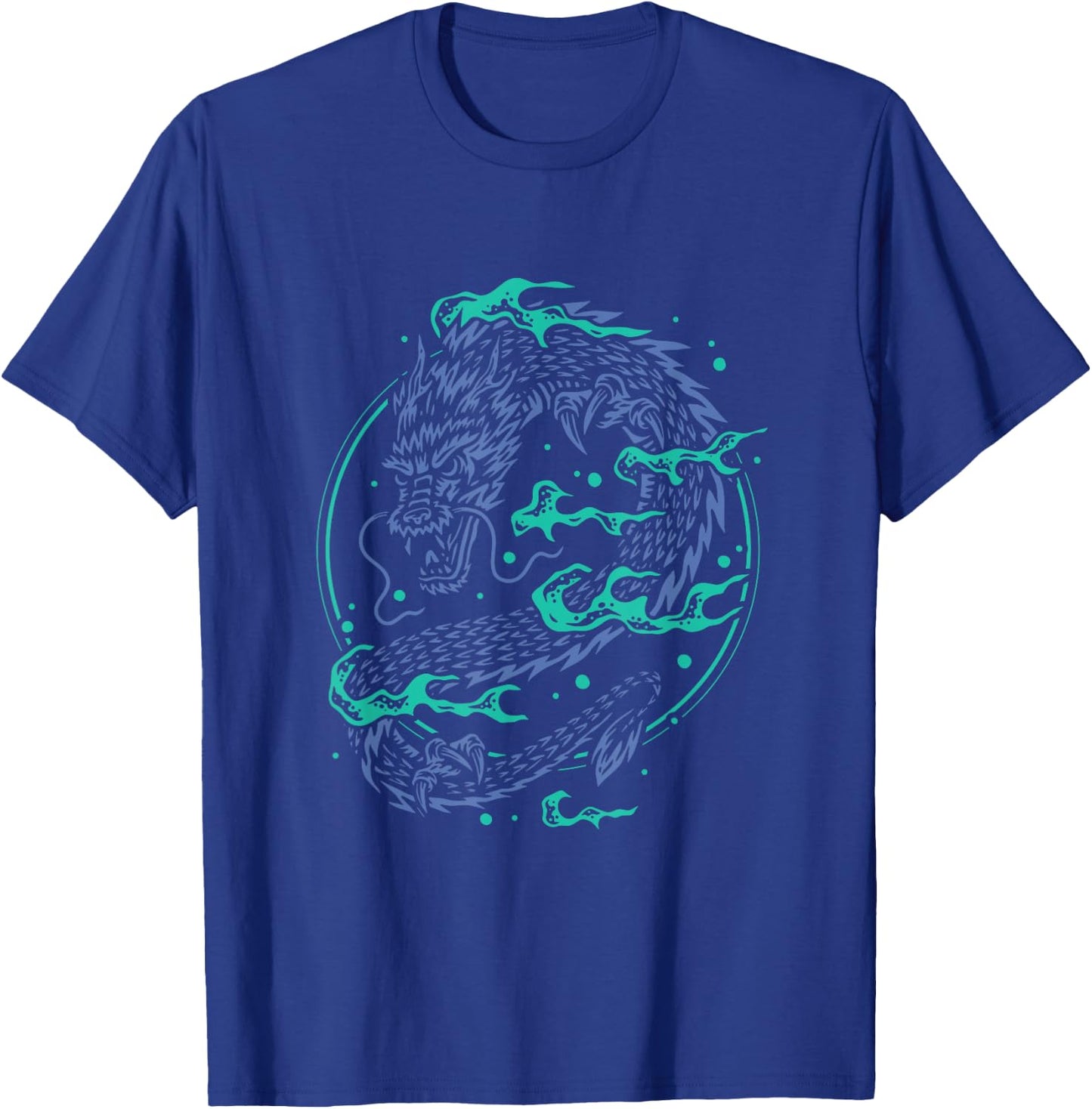 Chinese Dragon T-Shirt - T-Shirt | Royal