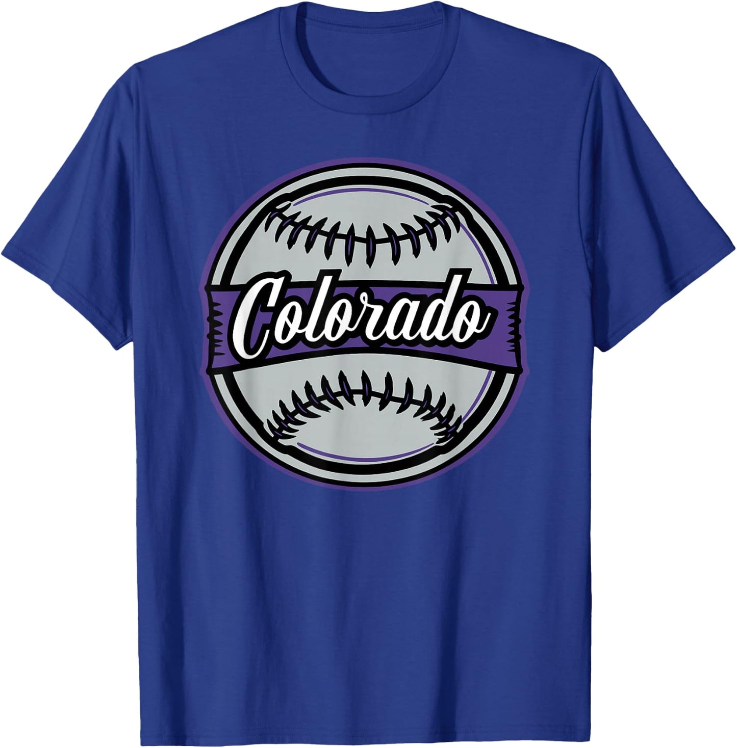 Colorado Baseball T-Shirt - T-Shirt | Royal