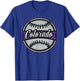 Colorado Baseball T-Shirt - T-Shirt | Royal