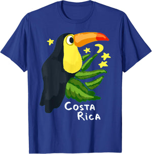 Costa Rica Toucan Bird T-Shirt - T-Shirt | Royal