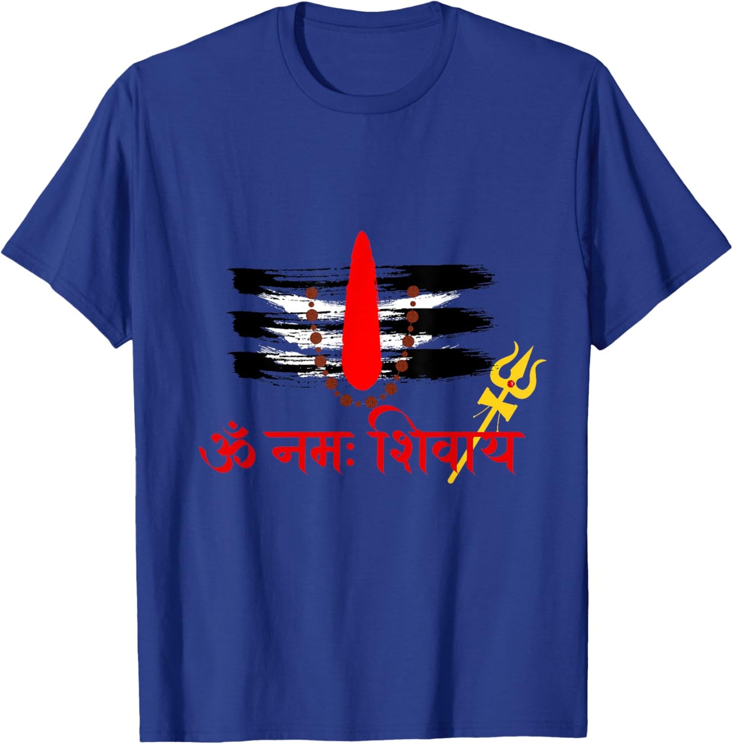 Lord Shiva Om Namah Shivaay Har Har Mahadev Indian culture T-Shirt - T-Shirt | Royal