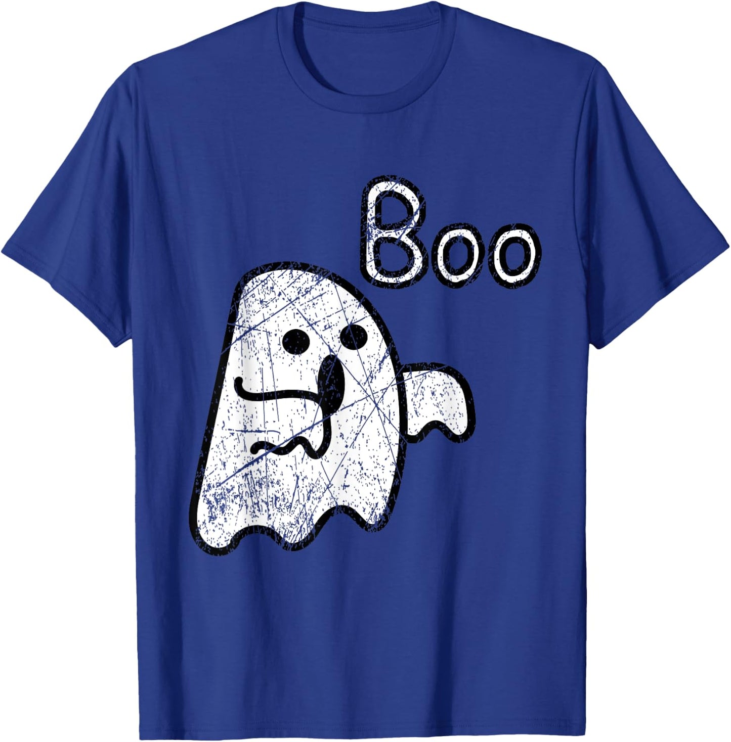 Boo ghost thumbs down funny! T-Shirt - T-Shirt | Royal