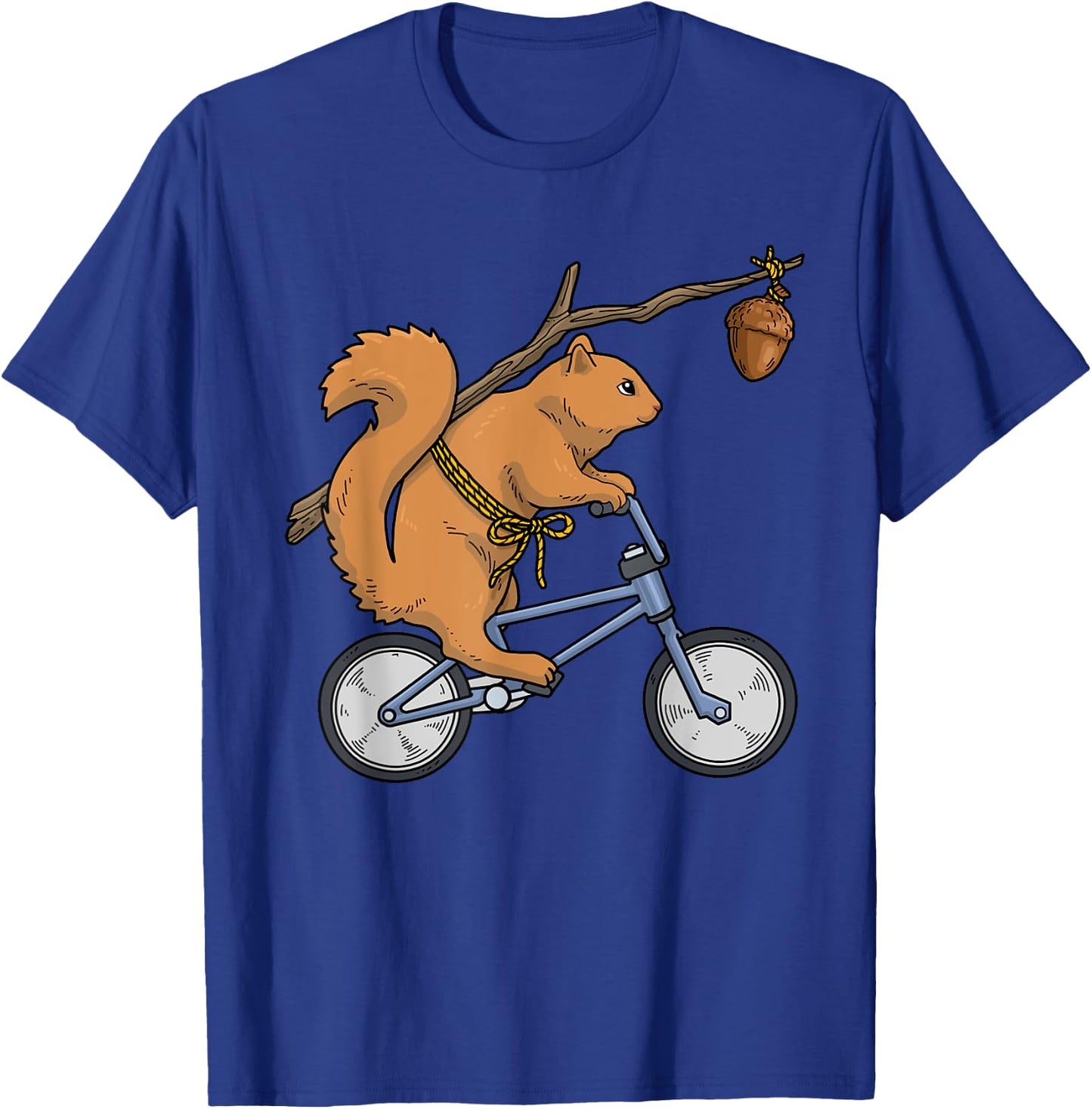 Bicycle Squirrel Women Squirrel Shirt Kids Birdfeeder T-Shirt - T-Shirt | Royal