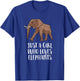 Just a Girl Who Loves Elephants T-Shirt - T-Shirt | Royal