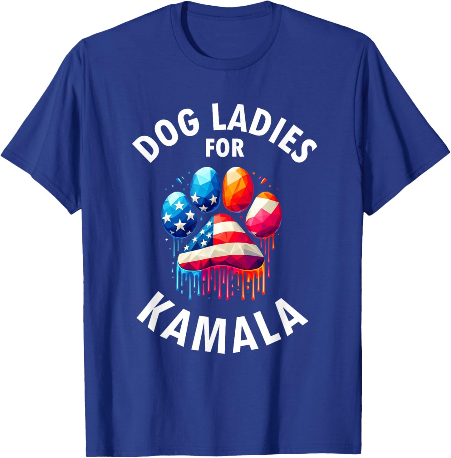 Dog Ladies For Kamala - Childless Dog Ladies T-Shirt - T-Shirt | Royal