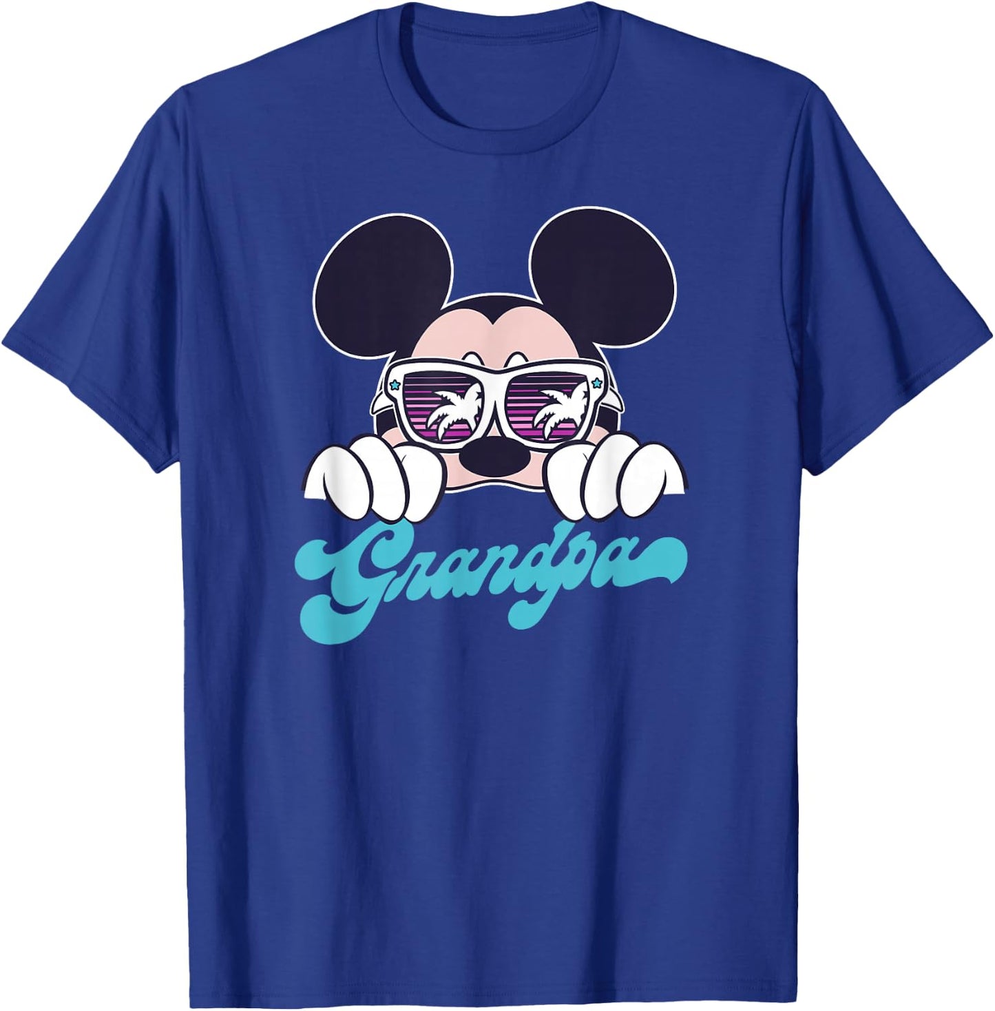 Disney Mickey and Friends Mickey Summer Vibes Grandpa Logo T-Shirt - T-Shirt | Royal