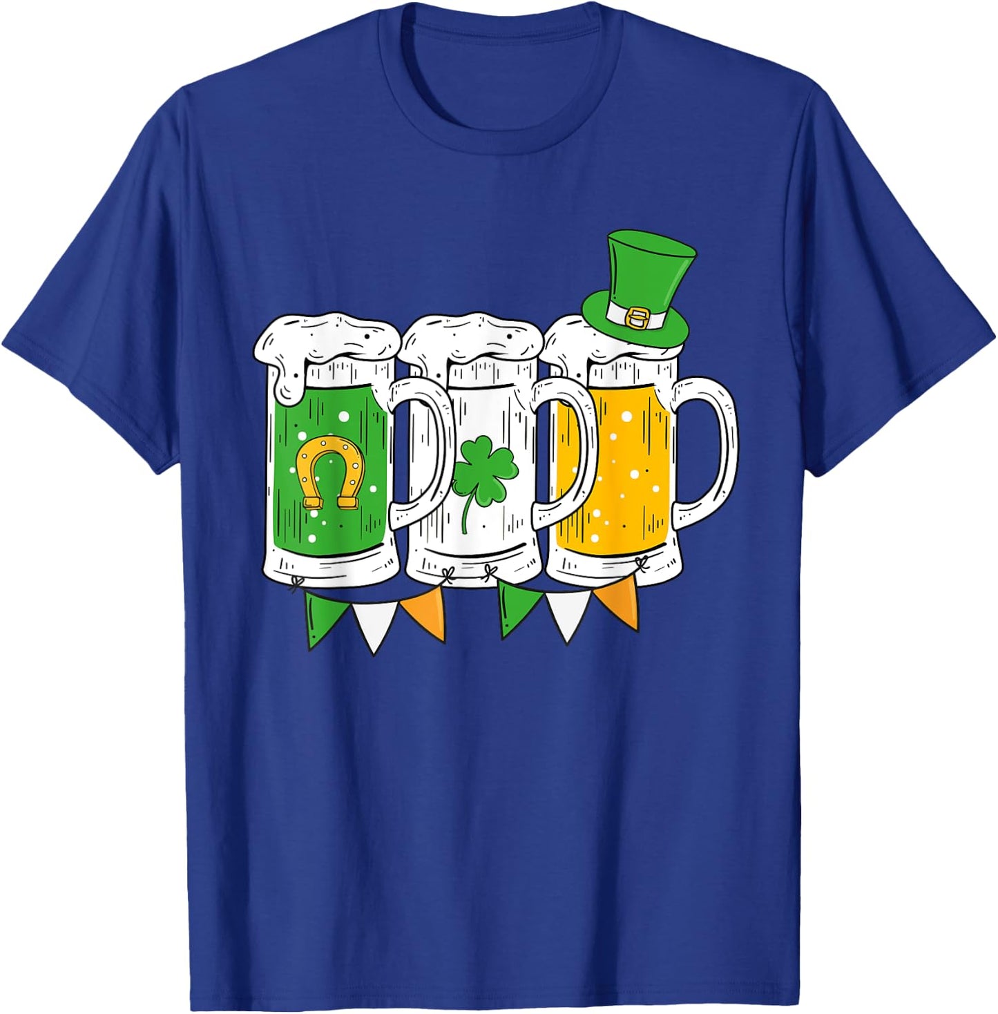 Irish Beer Ireland St Patricks Day Drinking Party Men Women T-Shirt - T-Shirt | Royal