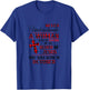 Covered By The Blood Of Jesus And Was Born In October T-Shirt - T-Shirt | Royal