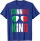 Funny Cannoli King Italian Saying Italy Flag Sunglasses T-Shirt - T-Shirt | Royal