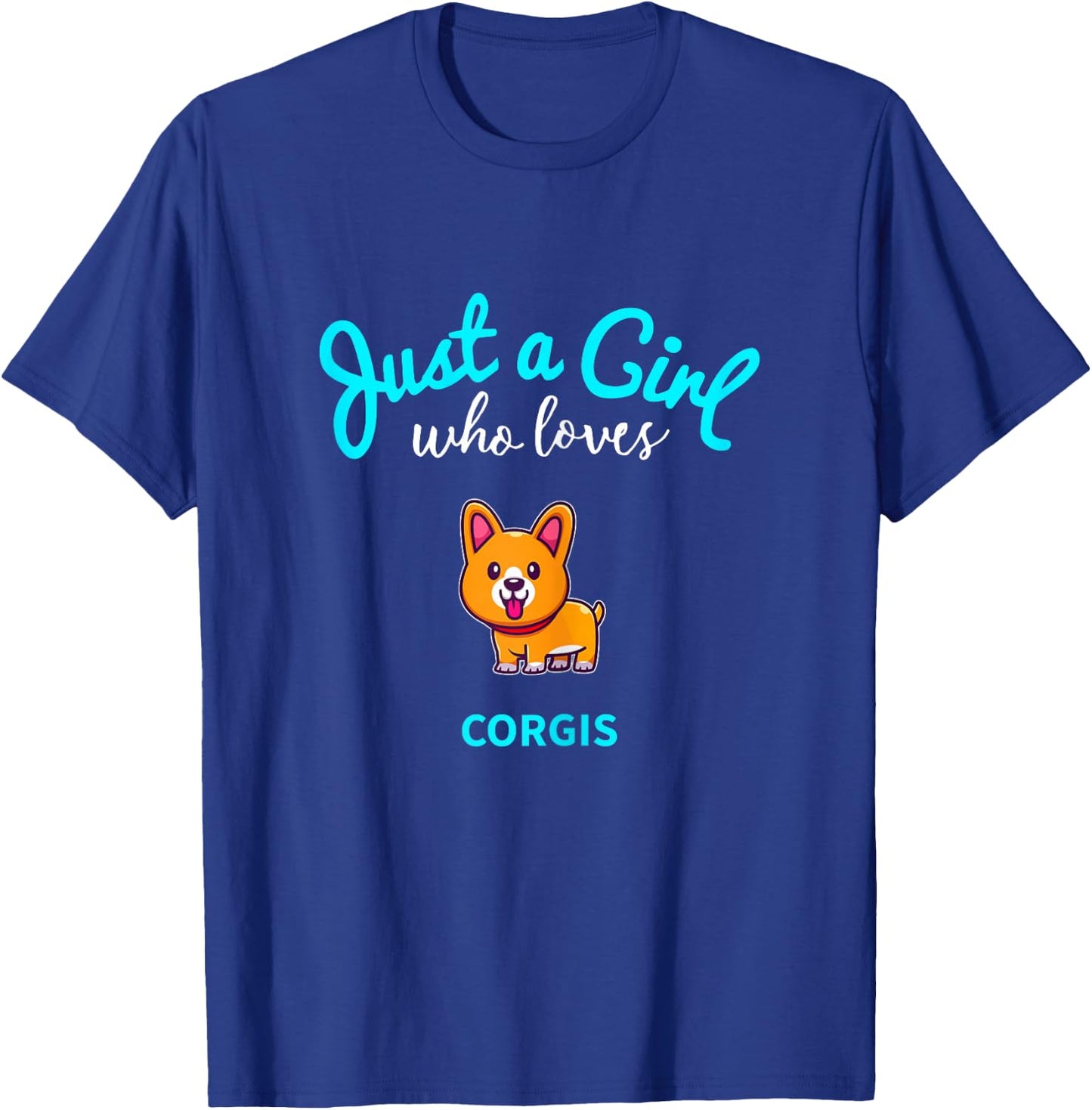 Corgi Shirt for Girls | Kids Corgi T-Shirt - T-Shirt | Royal