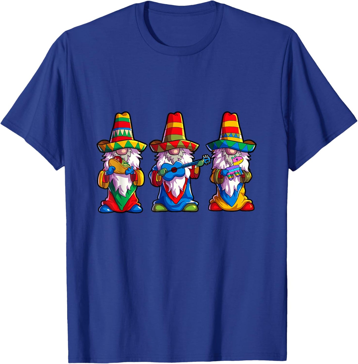 Cinco de Mayo Shirt Gnomes Women Mexican Taco Lover T-Shirt - T-Shirt | Royal