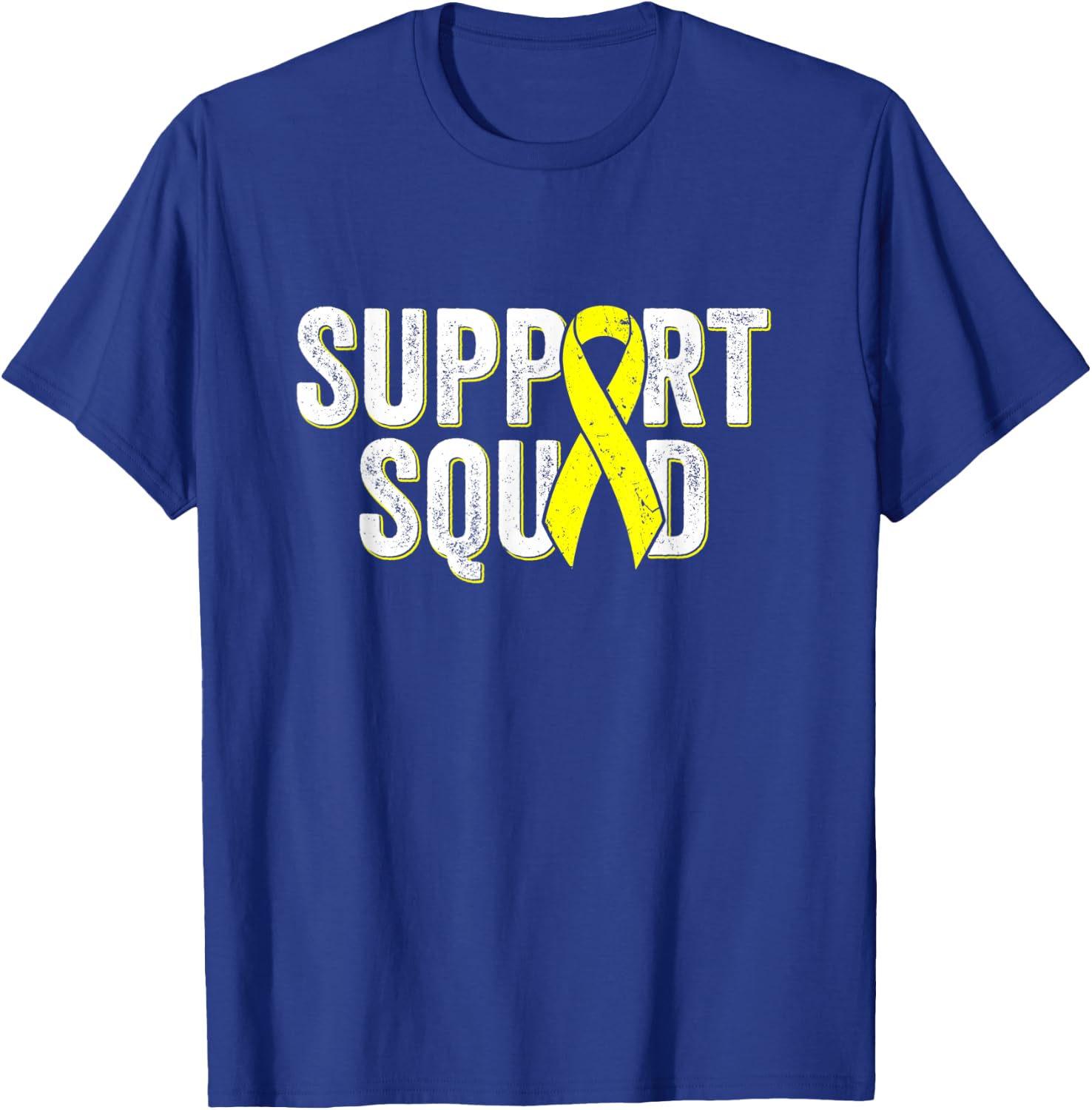 Endometriosis Awareness - Support Squad Endo Support Ribbon T-Shirt - T-Shirt | Royal