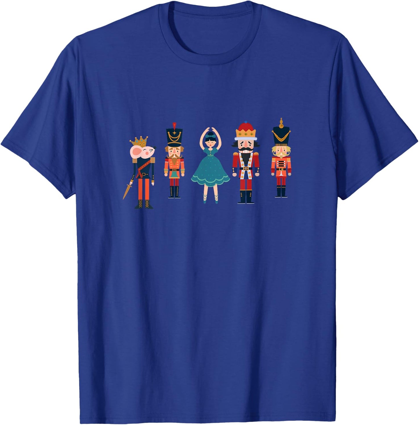 Christmas Nutcracker Ballet T-Shirt - T-Shirt | Royal