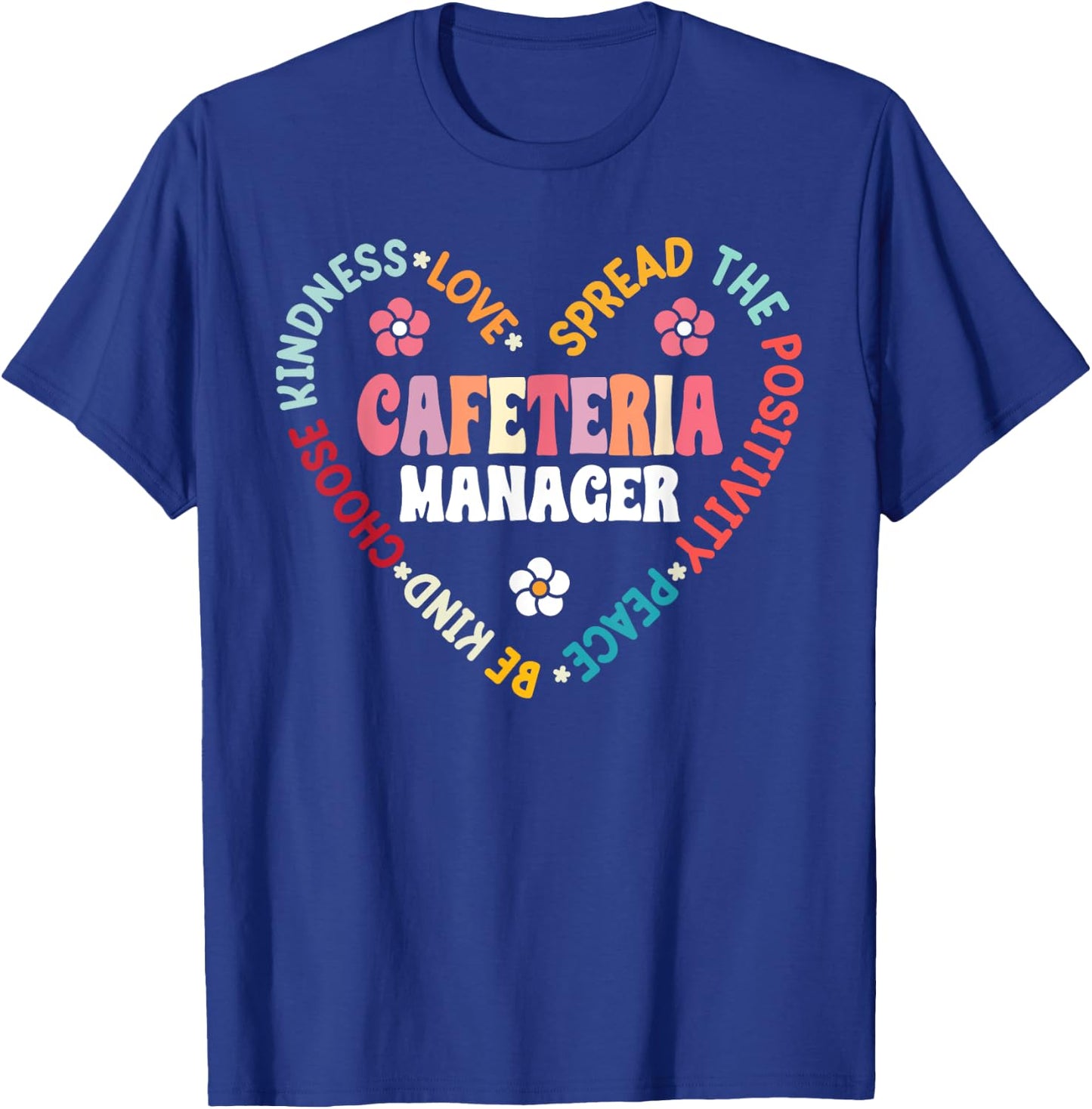 Back to School Cafeteria Manager Lunch Lady Squad or Team T-Shirt - T-Shirt | Royal