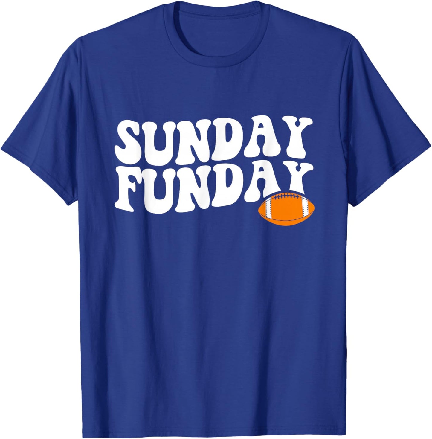 Sunday Funday Football T-Shirt - T-Shirt | Royal