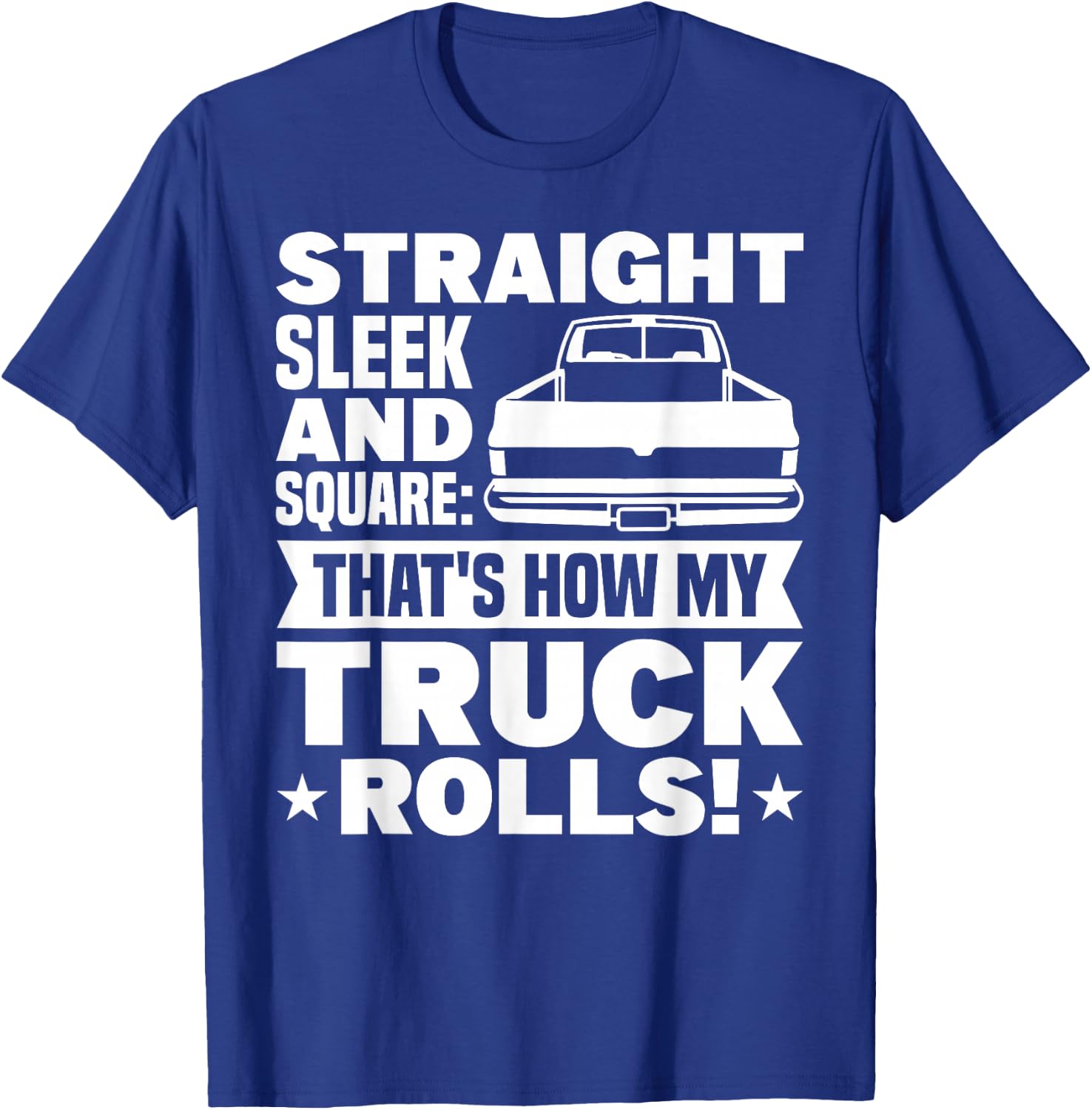 Square Body Truck T-Shirt - T-Shirt | Royal