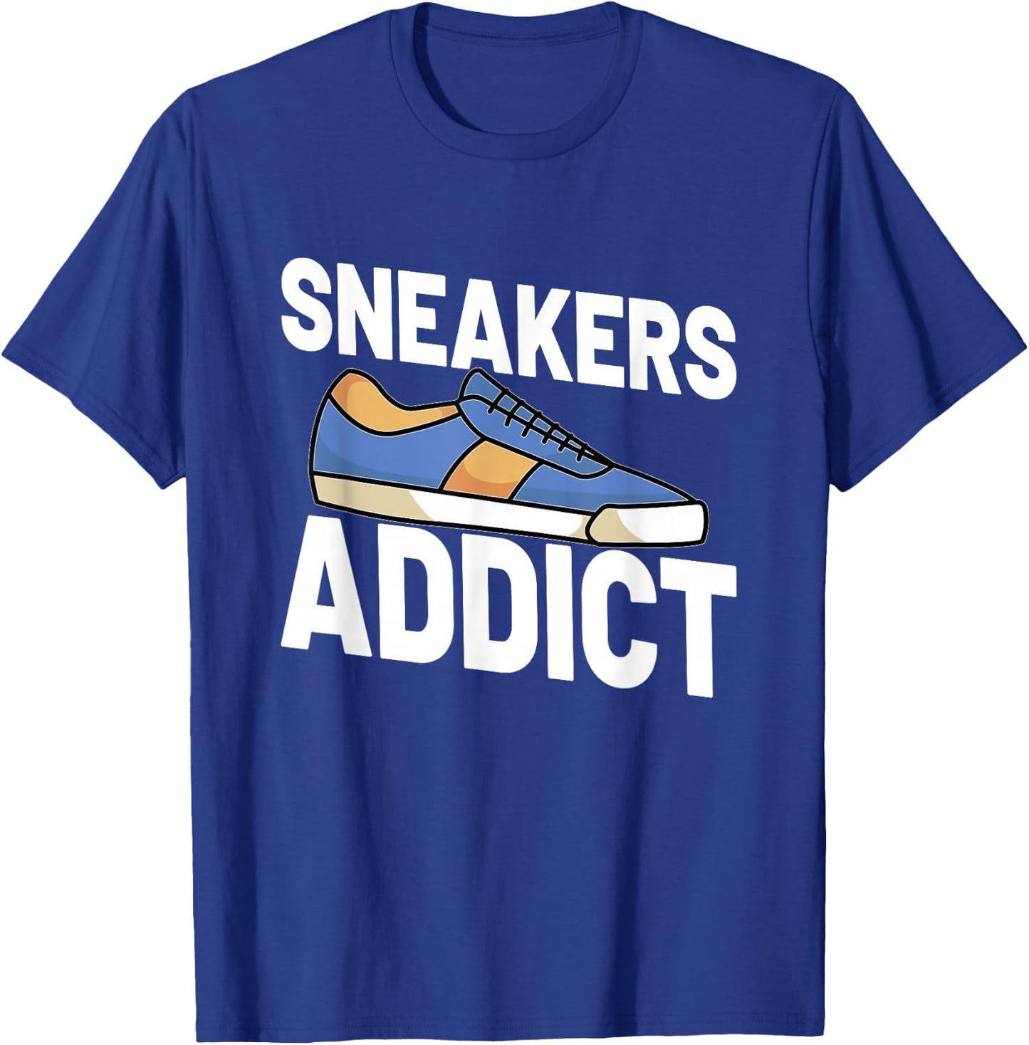 Sneaker Shoe Shoes Streetwear Basketball Fashion T-Shirt - T-Shirt | Royal