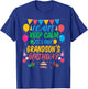 I Can't Keep Calm It's My Grandson Birthday T-Shirt - T-Shirt | Royal