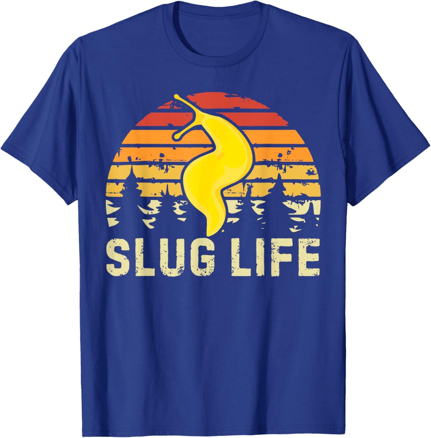 Slug Life Yellow Banana Slug Snail Lover Slug Costume T-Shirt - T-Shirt | Royal
