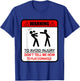 Cornhole Funny Player Don´t Tell Me How To Play Cornhole T-Shirt - T-Shirt | Royal