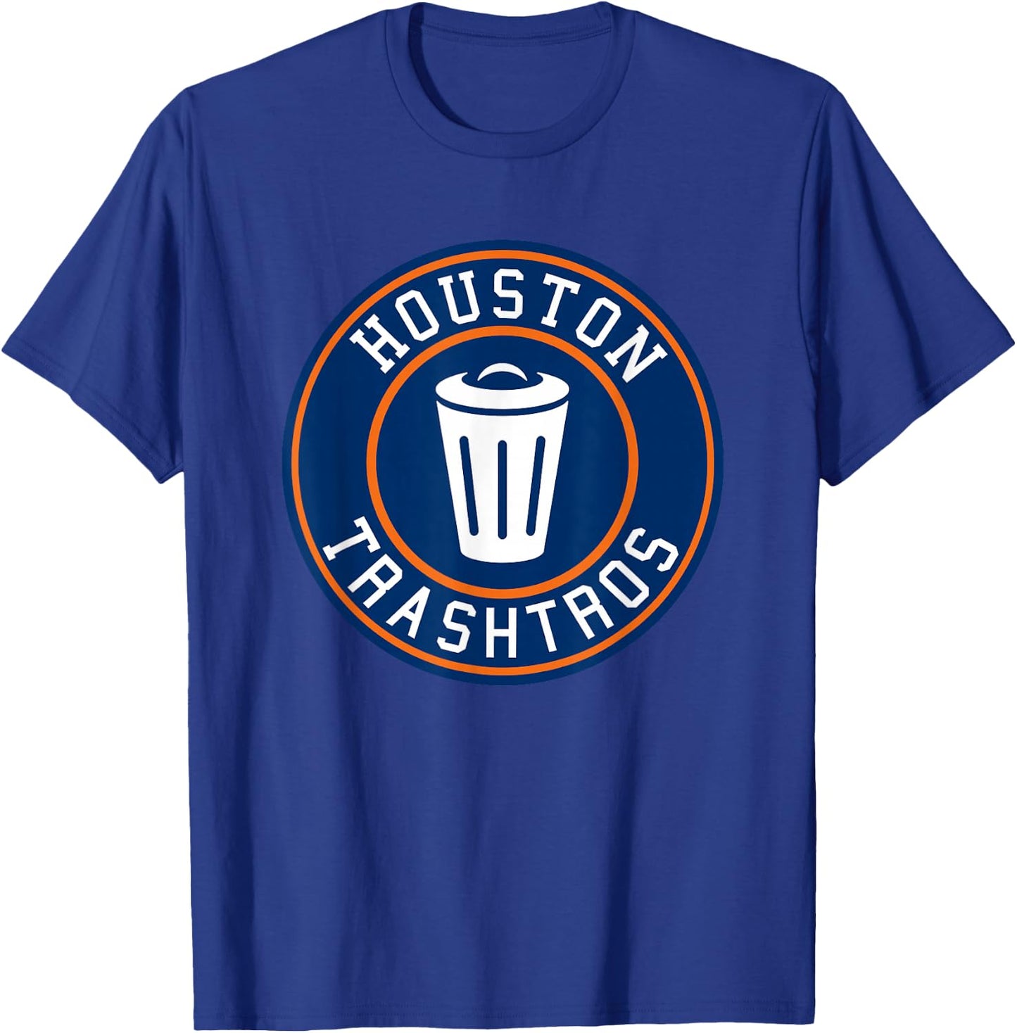 Houston Cheaters Sign Stealing Trashtros Baseball Gift T-Shirt - T-Shirt | Royal