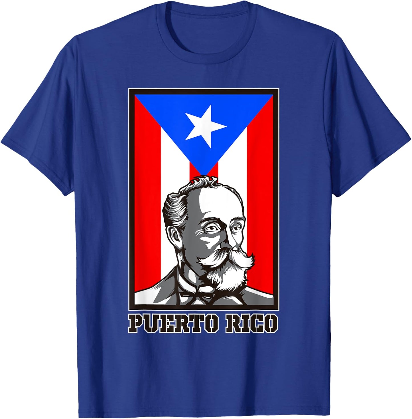 Eugenio Maria de Hostos - Puerto Rican Writer And Statesman T-Shirt - T-Shirt | Royal