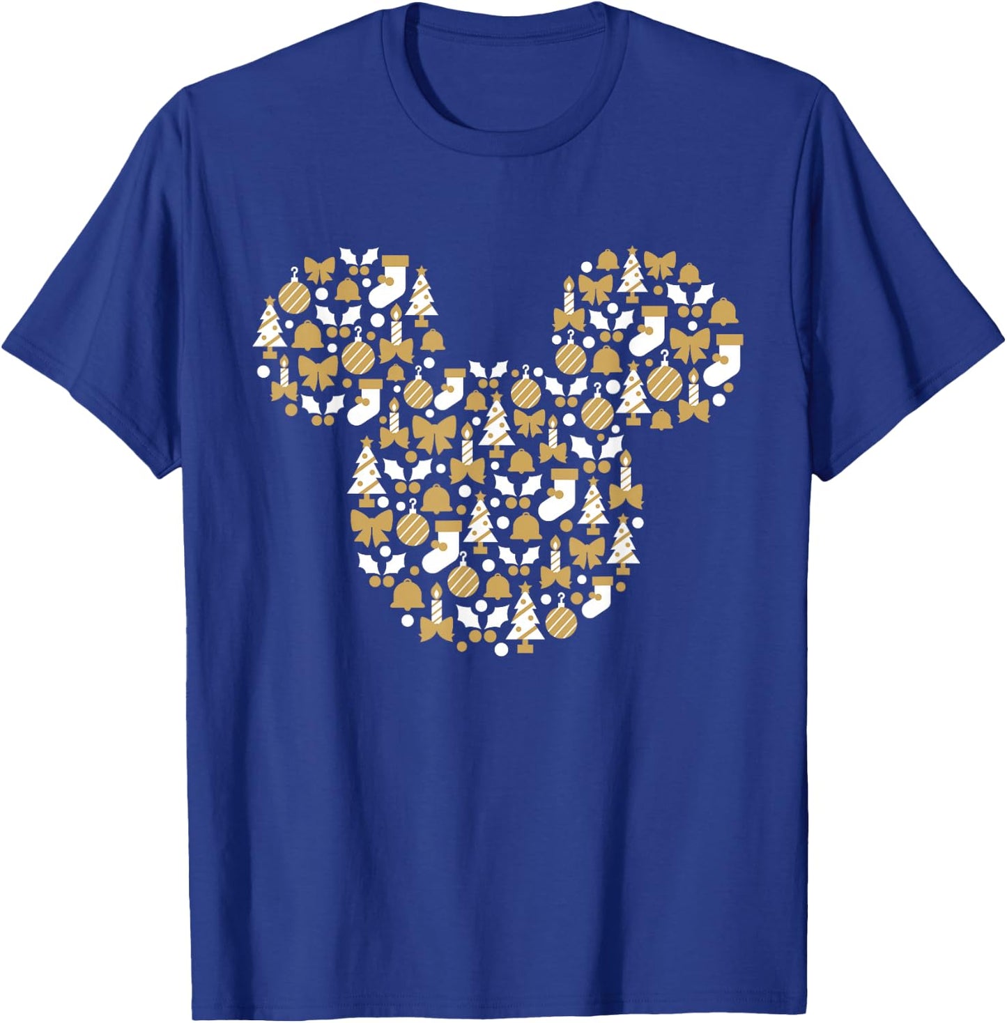 Disney Mickey Mouse Icon Holiday Cheer T-Shirt - T-Shirt | Royal
