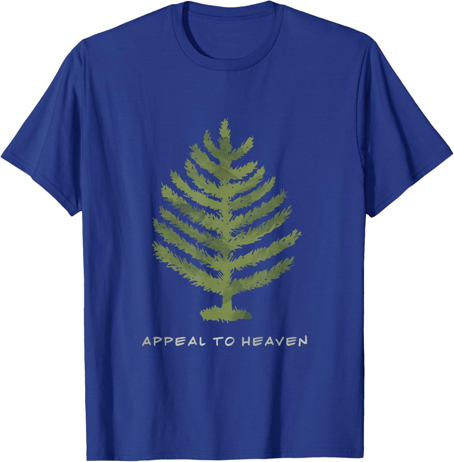 Patriotic Appeal to heaven George Washington battle flag T-Shirt - T-Shirt | Royal